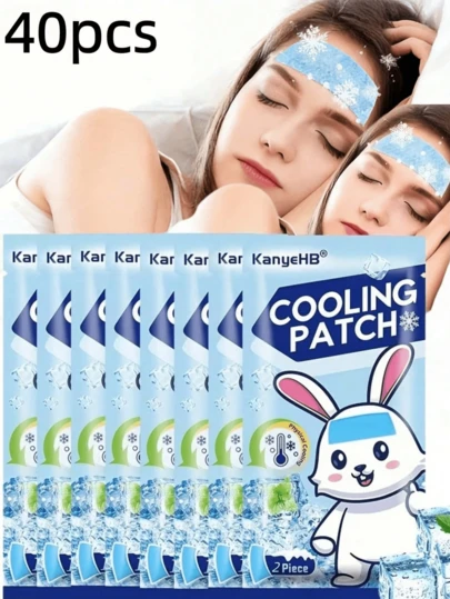 20pcs Cooling Stickers, Comfortable Fit, Summer Cooling Stickers, Adult Phone Cooling Stickers, Suitable For Summer, Outdoor, Sports, Travel, Kitchen, Bedroom, School, Office, Suitable For All Ages, Mother's Day Gift