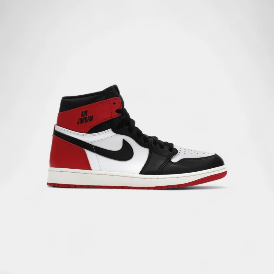 Jordan 1 Retro High OG Black Toe Reimagined - Black - View 1