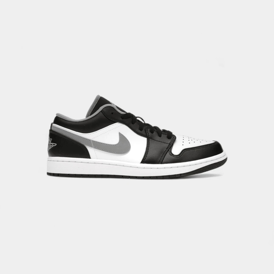 Jordan 1 Low Black White Grey - Black - View 1