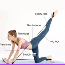 Adjustable Resistance Fitness Rod, Detachable 2-Section Or 3-Section Design, Flexible Non-Slip, Suitable For Women Gym Workout, Yoga And Shaping Training, Gym Workout, Fitness Equipment, Fitness Gear, Fitness Accessories, Portable Yoga Gear, Full Body Workout, Barbell Weight Combination, Home Gym With Ankle Strap - Multicolor - View 3