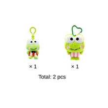 SANRIO 3.15-Inch Basic And 4.33-Inch Plush Frog Cartoon Keychain Pendant, Officially Licensed By , Cute Soft Mini Plush Ornament For Backpacks, Bags, Totes - Suitable For Children, Teens, Fans And Collectors - Multicolor - View 13