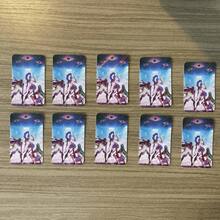 DOBBLE 30张K-Pop动漫全息卡片，2D猎人游戏收藏卡片，生日礼物 - 彩色 - 查看 7