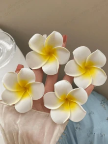 4 chiếc kẹp tóc nhựa nhẹ hình hoa sứ cho nữ, thời trang, đa năng, dễ thương, thanh lịch, cao cấp, kẹp tóc bên hông, phụ kiện tóc thích hợp cho đi chơi hàng ngày, tiệc tùng, đi làm, kỳ nghỉ, tạo kiểu tóc, búi tóc, rửa mặt, trang điểm, phối đồ, phụ kiện trang sức đội đầu, kẹp móng vuốt, mùa hè, kỳ nghỉ, du lịch, lễ hội, tiệc tùng. - Nhiều màu - Xem 3