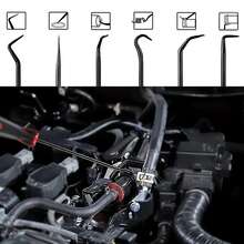 [Tuốc vít chính xác] Bộ móc tháo gioăng dầu chính xác bền bỉ 4/10 | Dụng cụ tháo gioăng O-ring bền bỉ, rất thích hợp cho các dụng cụ ô tô và điện tử - A - Xem 7