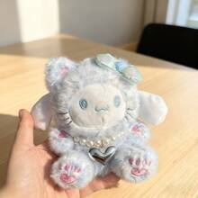 SANRIO 三丽鸥单件豹纹连帽毛绒娃娃项链系列 - Hello Kitty、酷洛米、美乐蒂、布丁狗、肉桂狗包包挂饰及节日礼物 - 彩色 - 查看 11
