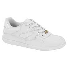 Tênis Feminino Vizzano Casual Desportivo De Amarrar - Street - Branco - Visão 4