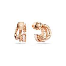 Bông tai nữ Swarovski Hyperbola hình tròn lớn 5698702 - Trắng 5698702 - Xem 5