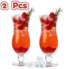 Bộ 2 ly cocktail nhựa trong suốt 14oz, ly Martini tái sử dụng, ly sâm panh bền đẹp, thích hợp cho đám cưới, nhà hàng, quán bar, tiệc ngoài trời, sự kiện ngày lễ, họp mặt gia đình, dùng cho Margarita, Daiquiri, soda dứa, rượu vang sủi bọt, nước ngọt, nước chanh, sữa, nước trái cây hoặc trà đá. - trong suốt - Xem 12