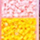 Juego de cuentas fundidas + bolsa de almacenamiento marrón