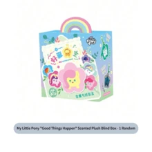 Hasbro 正品盲盒，美食派对，大头肉丸，好运花生，毛绒围兜，零钱包毛绒盲盒收藏娃娃，可爱创意桌面礼物，送给女孩 - 彩色 - 查看 17