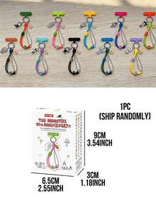 Bộ sưu tập móc khóa điện thoại POP MART THE MONSTERS kỷ niệm 10 năm, bao gồm 8 phiên bản thường + 1 phiên bản bí mật, được làm từ dây nylon, phụ kiện kim loại và mặt dây chuyền acrylic, lấy cảm hứng từ thiết kế quái vật trong thần thoại Bắc Âu, dài 30cm/11.81 inch, nhẹ và dễ mang theo, thích hợp để trang trí điện thoại, làm phụ kiện túi xách và sử dụng hàng ngày, có giá trị sưu tầm cao đối với người hâm mộ POP MART, người sưu tập hộp bí mật và những người đam mê thiết kế, là món quà lý tưởng cho sinh nhật, kỷ niệm, ngày Valentine và các dịp lễ hội. - Nhiều màu - Xem 12