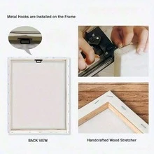 1Pc Framed Canvas Sam Fender Poster Wall Art Cover Room Vintage Elegant Poster Wall Art Picture Painting Poster Canvas Print Artworks Bedroom Living Room2D Flat, Canvas Wall Art, Suitable For Wall Decoration In Living Rooms, Bedrooms, Bathrooms, Corridors And Kitchens, With Wooden Picture Frame - 有框架 - 查看 8