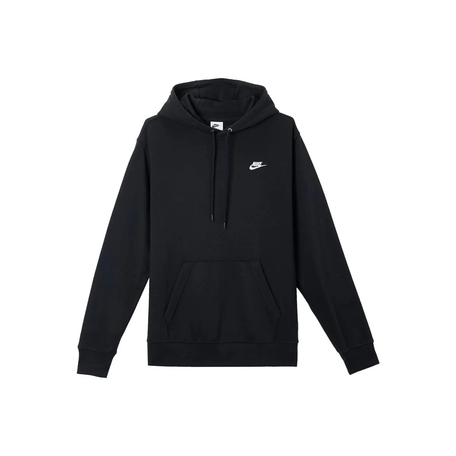 Áo sweatshirt dài tay Nike Club dành cho nam, kiểu dáng thời trang, đơn giản, thân thiện với da và đa năng, màu đen. - màu đen - Xem 1