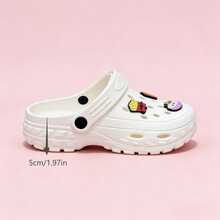 2026 New Summer Fashionable Slip-On Sandals, Soft Sole Comfortable Versatile EVA - White - View 6