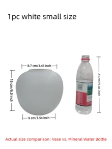 Wabi-Sabi Style Floor Vase, Embodying The New Chinese Aesthetic, With A Terracotta Exterior, Suitable For Living Room Decoration, Perfect For Both Fresh Flowers And Hydroponic Plants. - Multicolor - View 13