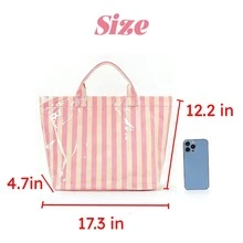 Bolsa de playa impermeable personalizada, bolsa bordada con letra, regalo para dama de honor, bolsa personalizada, bolsa de tela con bordado, bolsa de compras, bolsa con nombre bordado, bolsa de lona personalizada, bolsa con logo personalizado - Multicolor - Ver 10