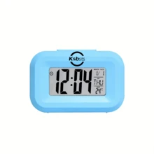 Reloj digital LED multifuncional de 100 escenas con pantalla de fecha, día de la semana y temperatura, reloj de doble color adecuado para dormitorio, oficina, cocina y uso doméstico - Multicolor - Ver 17