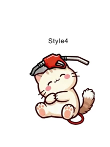 Cute Pet Fashion Glasses Cat Creative Car Sticker, Colorful Ink Splash Effect, Adorable Pattern, Easy To Apply And Not Easy To Fall Off, Cover Blemishes And Prevent Scratches, Suitable For Cars, Gas Tanks, Smooth Surfaces, Daily Use - Cartoon - View 18