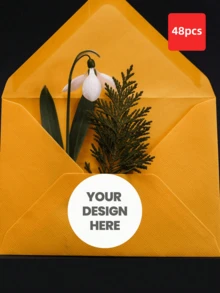 Nhãn dán văn phòng phẩm tùy chỉnh - Nhiều màu - Xem 45