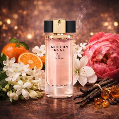  ESTÉE LAUDER MODERN MUSE 50ML EAU DE PARFUM FOR WOMEN Women's Perfume – Sensual Floral Woody Fragrance – Radiant Jasmine & Enchanting Sillage