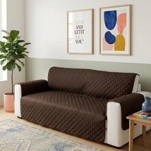 Casa Laura Enxovais 2 And 3 Seater Sofa Protector - 鏽棕色 - 查看 2