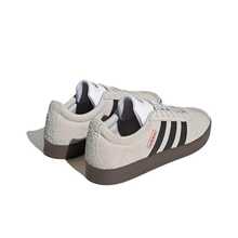 adidas Vl Court Classic 復古T頭鞋 舒適百搭 耐磨 低筒 德訓鞋 男女同款 灰黑色 - 白色 - 查看 3