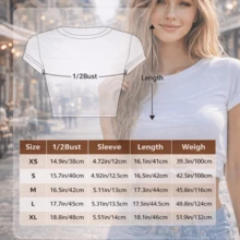 Womens Ghana Graphic Crop Shirt Polyester Fabric Short Sleeve Y2K Vintage Casual Top - màu xanh lá - Xem 7
