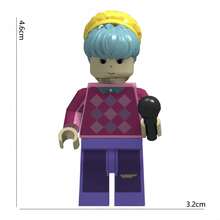 K-POP Girl Group Anime Action Figure Set - Collectible Character Models (With Microphone And Weapons), Cute Cartoon Dolls, Suitable For Display And Collection, Valentine's Day Gift - Multicolor - View 11