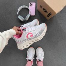 Tênis Unissex GTech Rosa Esportivo Confortável Leve para Caminhada Academia - GTech Rosa - Visão 4