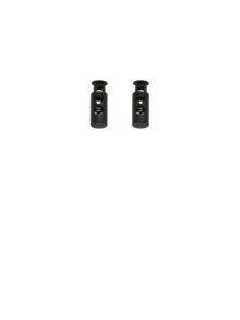 5pcs Plastic Nylon Spring Buckle Drawstring Cord Lock Adjustable Shoelace Fastener, Black - Tension Adjustment Buckle - View 13