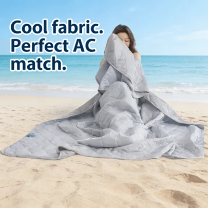 Chăn làm mát mới năm 2026 – Chăn mùa hè nhẹ dành cho người dễ bị nóng khi ngủ, chăn thoáng khí dùng được cả bốn mùa cho phòng có điều hòa.