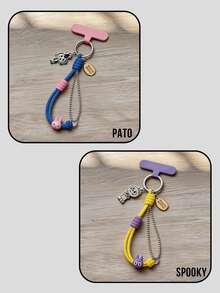 Bộ sưu tập móc khóa điện thoại POP MART THE MONSTERS kỷ niệm 10 năm, bao gồm 8 phiên bản thường + 1 phiên bản bí mật, được làm từ dây nylon, phụ kiện kim loại và mặt dây chuyền acrylic, lấy cảm hứng từ thiết kế quái vật trong thần thoại Bắc Âu, dài 30cm/11.81 inch, nhẹ và dễ mang theo, thích hợp để trang trí điện thoại, làm phụ kiện túi xách và sử dụng hàng ngày, có giá trị sưu tầm cao đối với người hâm mộ POP MART, người sưu tập hộp bí mật và những người đam mê thiết kế, là món quà lý tưởng cho sinh nhật, kỷ niệm, ngày Valentine và các dịp lễ hội. - Nhiều màu - Xem 9