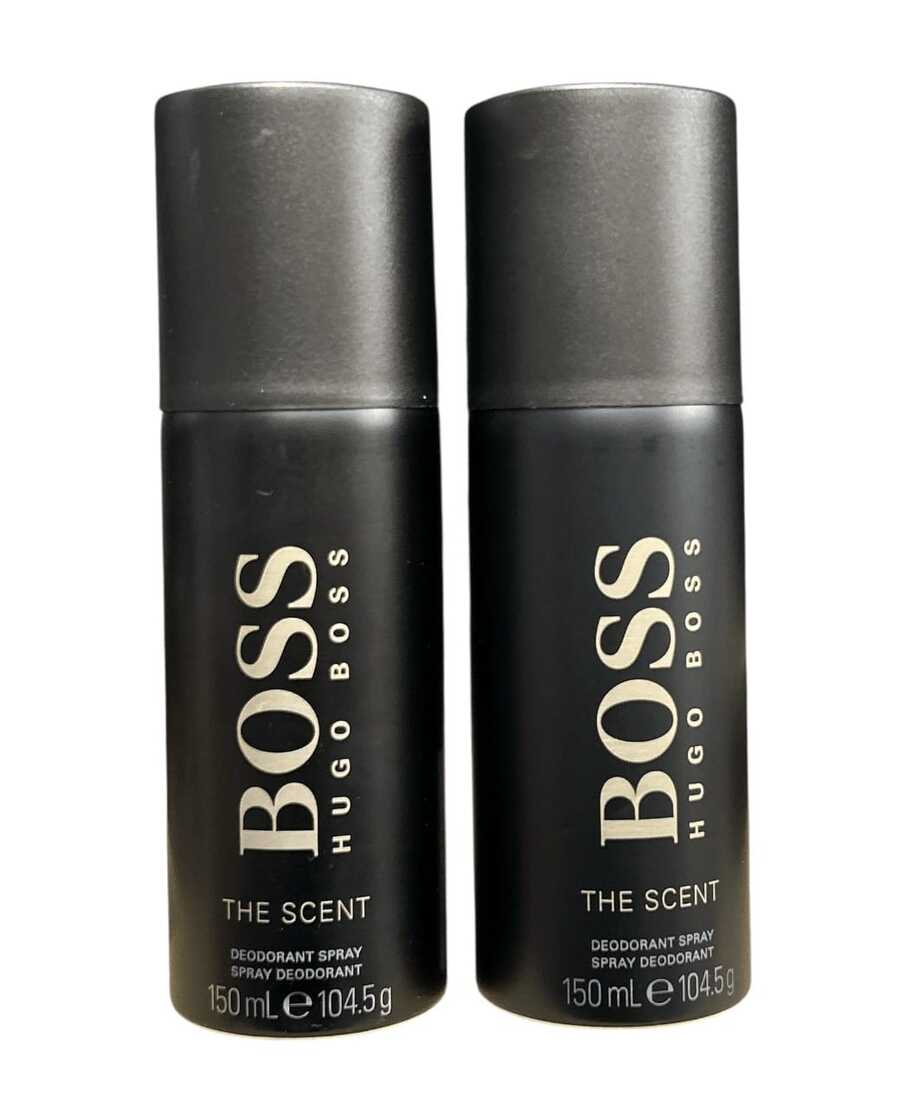 Hugo Boss The Scent Mens Deodorant Spray 2 Pack 150ml - Spicy Aromatic - View 1