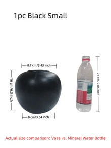 Wabi-Sabi Style Floor Vase, Embodying The New Chinese Aesthetic, With A Terracotta Exterior, Suitable For Living Room Decoration, Perfect For Both Fresh Flowers And Hydroponic Plants. - Multicolor - View 14