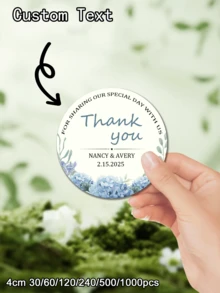 4cm-8cm Custom Stickers, 30-1000 Pieces, Easy To Stick And Durable, A New Tool For Multi-Scene Identification.Stickers---Custom Stickers - Round - View 2