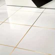 4 Sizes 39.3in Self-Adhesive Tile Stickers | Gold & Silver, Waterproof, PVC, Floor & Wall Caulk Strips, For Hotel Decoration - A - View 6