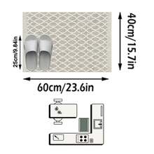 1pc Rug, Carpet, Area Rug, Doormat, Nordic Modern Minimalist INS Style - Classic Distressed Geometric Diamond Pattern, Outdoor Carpet For Entryway, Balcony, Hallway, Outdoor, Patio, Living Room, Soft Machine Washable Carpet Mat, Home Decor - Multicolor - View 19