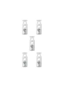 5pcs Plastic Nylon Spring Buckle Drawstring Cord Lock Adjustable Shoelace Fastener, Black - Tension Adjustment Buckle - View 16