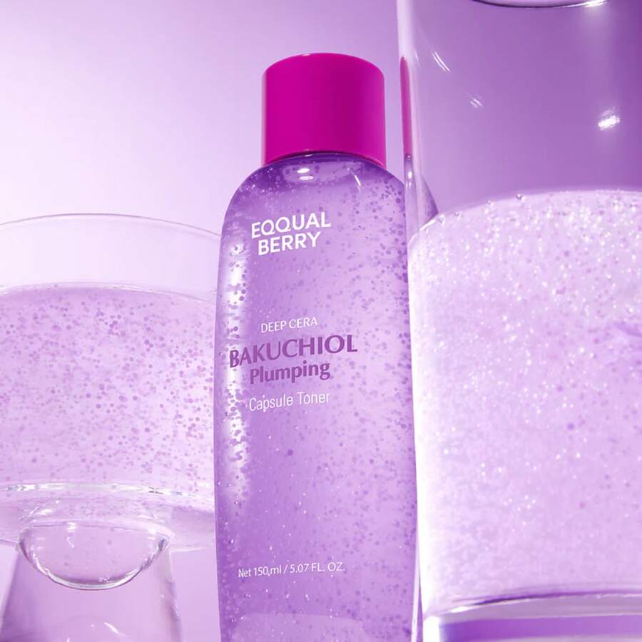 Eqqualberry - Bakuchiol Plumping Capsule Toner 150ML - Tonique Visage - B5 - View 1
