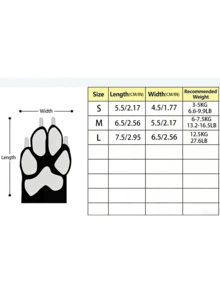 4組寵物鞋，適合小型至中型犬，防滑且保護爪子，牛津防水軟底狗狗爪套，夜間反光狗狗鞋 - 彩色 - 查看 2