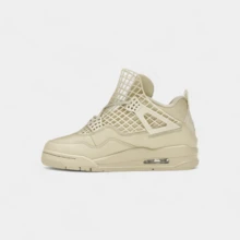 Jordan 4 Retro Net Rattan (Women's) - White - View 4