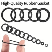 Bộ 10 vòng đệm O-ring silicon, chịu dầu và nhiệt, bền, thích hợp cho ô tô, hệ thống ống nước và vòi nước. - A - Xem 11