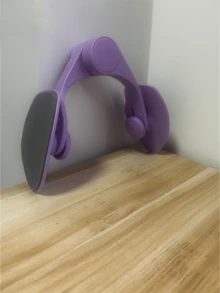 TPE Yoga Leg Trainer, Pelvic Muscle Exercise Equipment, Postpartum Recovery Fitness Tool, No Power Or Battery Required, Suitable For Shaping And Slimming Legs, Light Purple And Pink - Multicolor - View 20