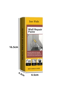 JUE FISH 1 片墙面修补膏 钉孔修补膏 白色家用腻子膏 防霉无异味墙面修补膏 - 彩色 - 查看 4