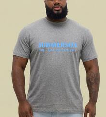 Christian T-Shirt "Submerged In Your Presence" Cotton Church Gospel Evangelical Catholic Clothing Unisex Stylish Tumbler God Jesus - 灰色 - 查看 5