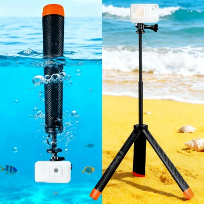 Gậy selfie nổi BSLIUFANG dùng dưới nước, có thể kéo dài, dạng monopod, chân đế tripod cho máy ảnh Hero D JI OSMO.