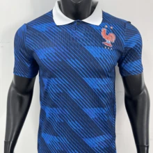 France National Team 2024/25 Home Soccer Jersey, Authentic Replica Football Shirt With 2 World Cup Stars - default - 查看 1