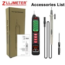 ZLLJMETER ZL15A Digital Multimeter, Multi-Function High Precision Tester, Non-Contact Voltage Current Resistance Ohm Tool - Black - View 11