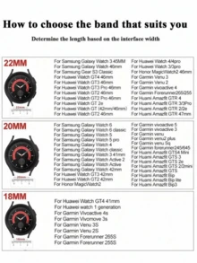 18毫米、20毫米、22毫米不对称金属表带 - 时尚替换表带，适用于三星Galaxy Watch 6/5/4（40毫米/44毫米）、Galaxy Watch 5 Pro、Galaxy Active 2、Watch 6/4、GT4/GT3/GT2 Pro - 蝴蝶扣设计，舒适，男女通用 - 粉透琉璃 - 查看 6