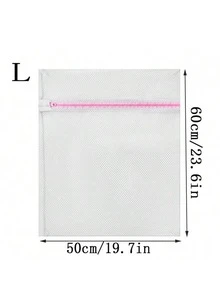 3 piezas Bolsas de malla rosa para lavadora para ropa delicada, calcetines, ropa interior, sujetadores, prendas íntimas, telas finas, bolsas organizadoras de lavandería protectoras, soluciones de almacenamiento esenciales para el hogar, herramientas prácticas de cuidado del hogar para protección de la lavadora - Rosa - Ver 11